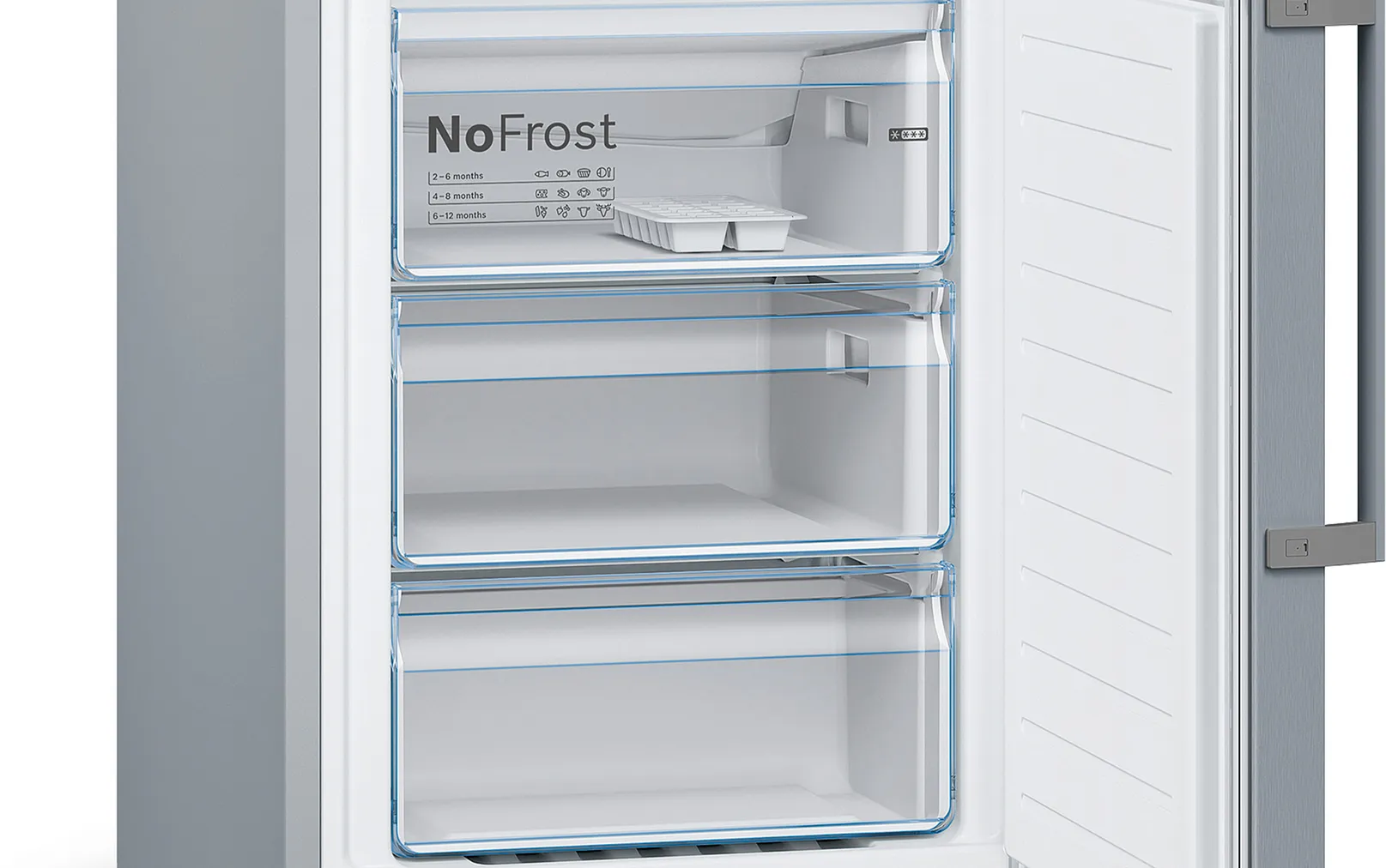 Bosch – Series 4 Combination Fridge Freezer 324L