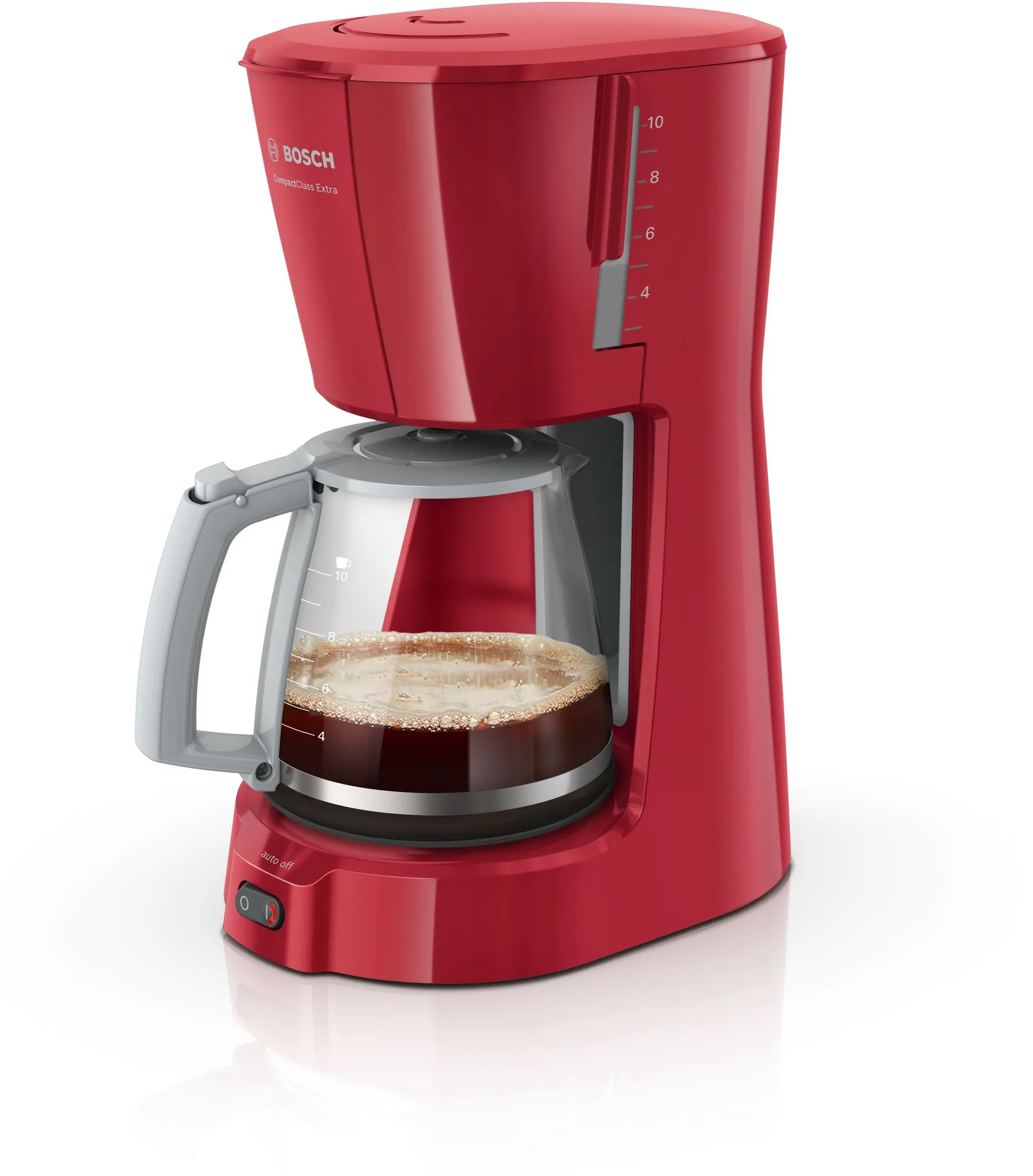 TKA3A034 Cafetieră Compact Class Extra Red Bosch, 1100W, red