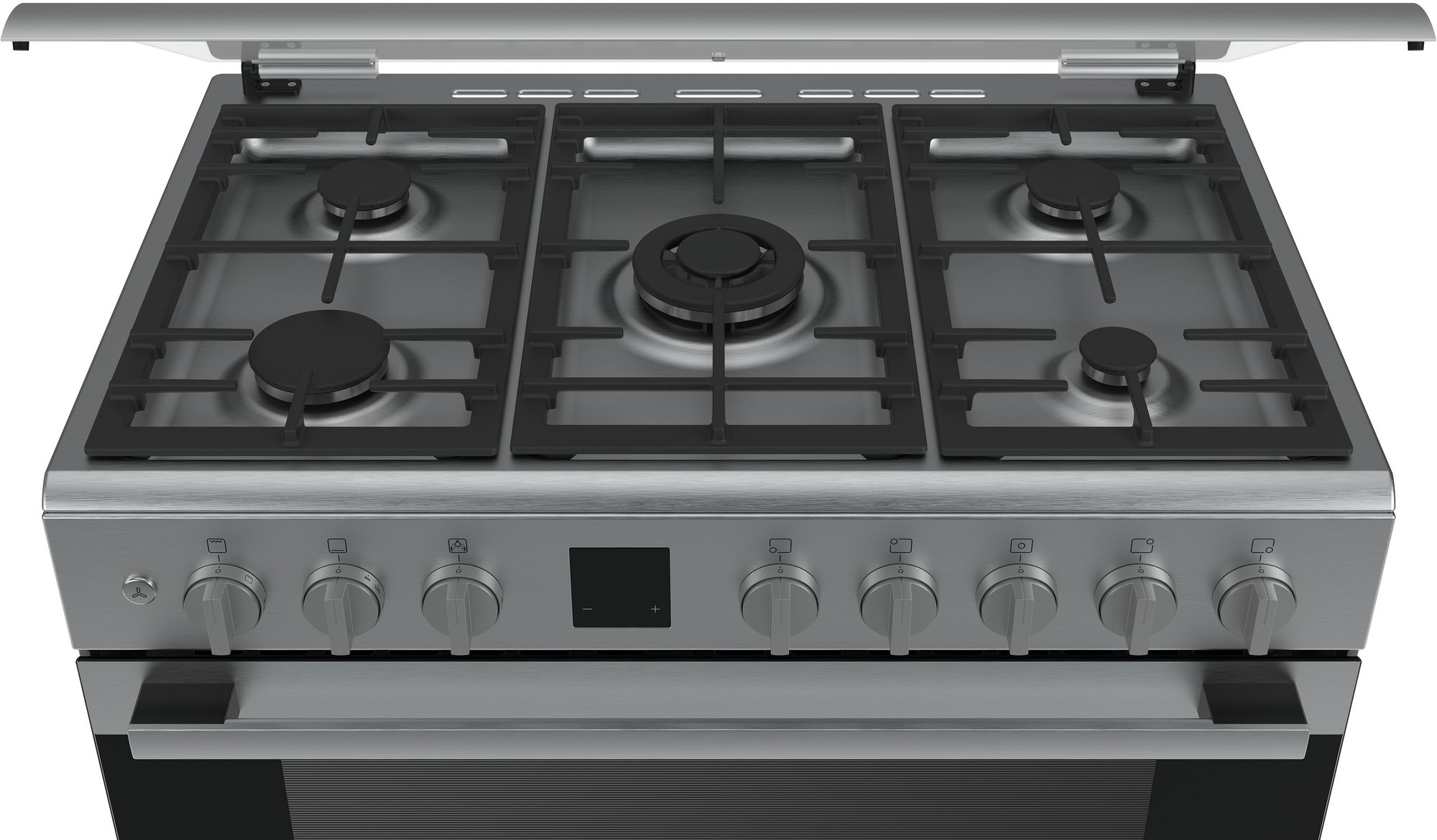 Bosch 90x60 Cm 5 Gas Burners Gas Cooker Stainless Steel Hgk90vq50m Electronics Furniture Store