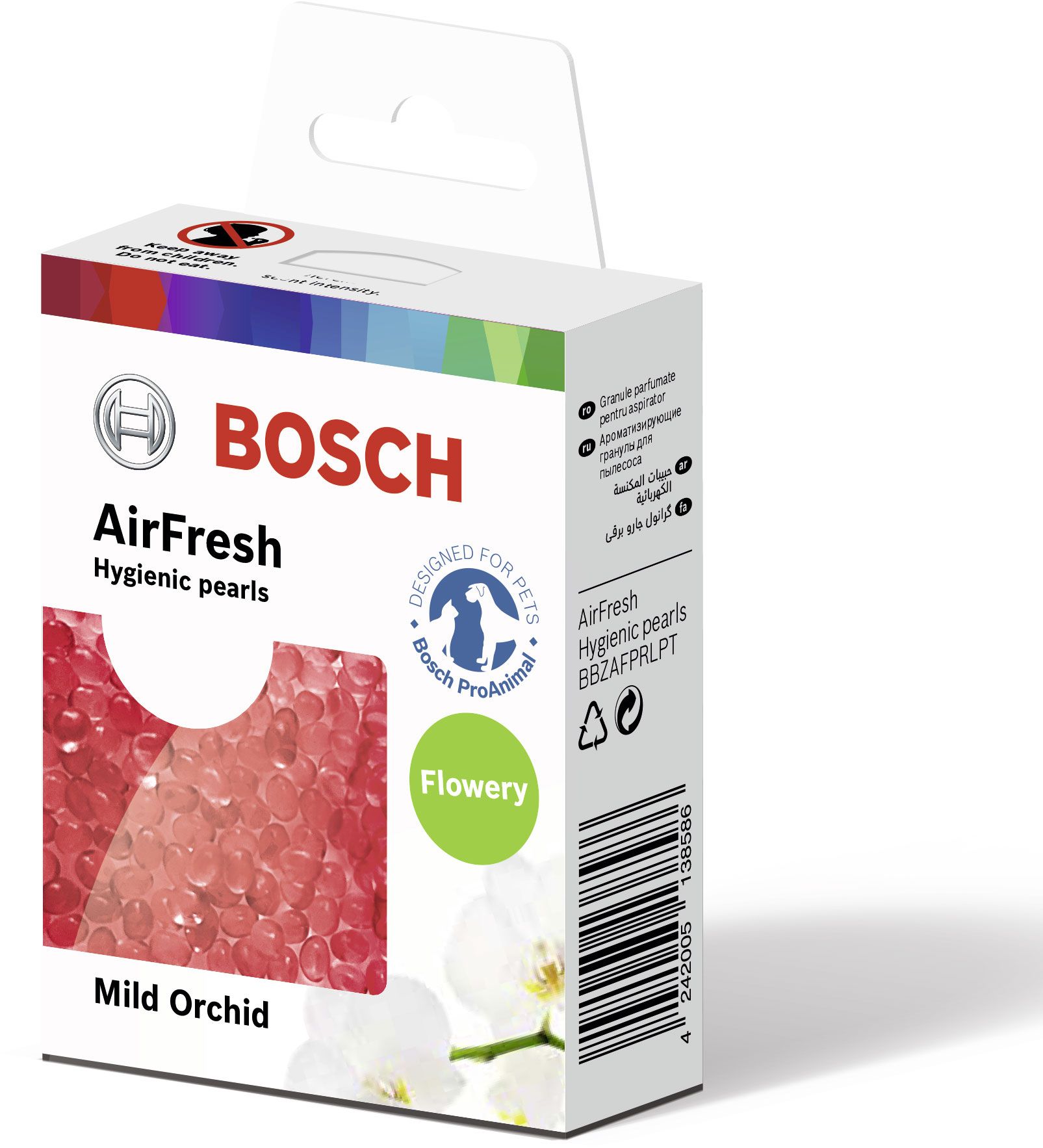 BBZAFPRLPT  Granule parfumate pentru aspirator  Bosch