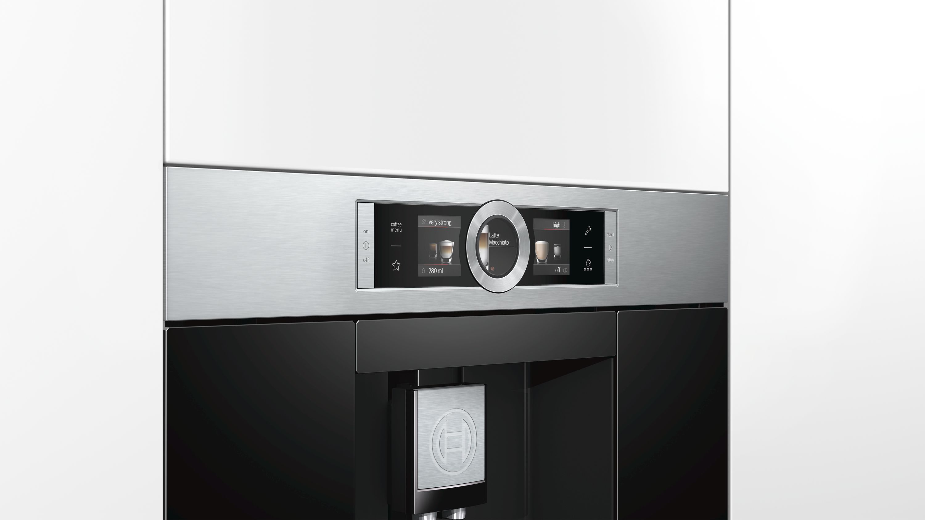 Bosch Built In Coffee Machine Fully-Automatic Black CTL636ES1