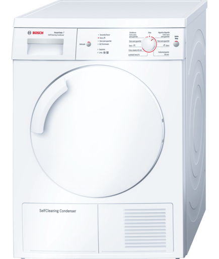 bosch - secadora 8 kg. tubo de evacuación wtv76100ee comprar en tu