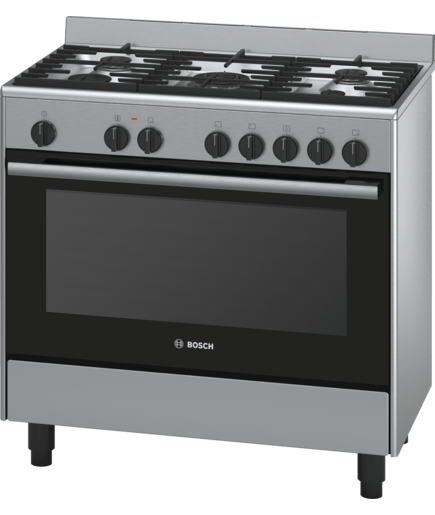 90 cm Dual Fuel Range Cooker - Serie | 4 - HSB738354A | BOSCH