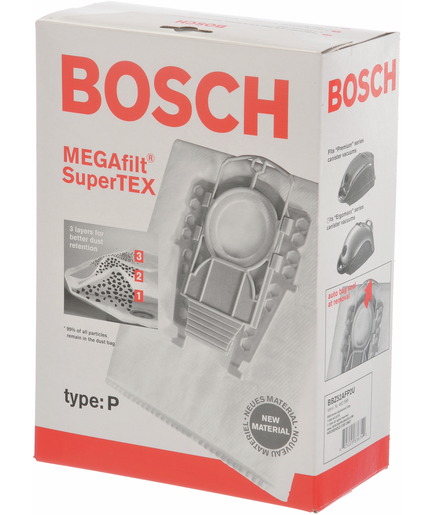 Bosch Type P Generic Vacuum Cleaner Bags BOR-1446 
