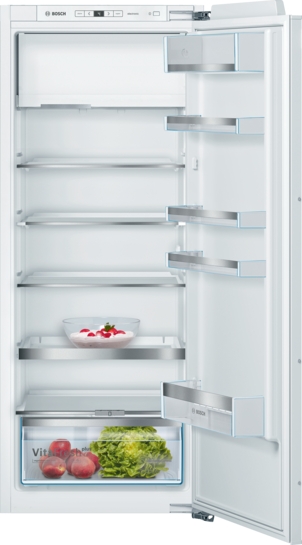 BOSCH Serie 6 Einbau-Kühlschrank mit Gefrierfach 140 x 56 cm Flachscharnier KIL52AFE0