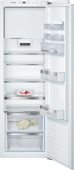 BOSCH Serie 6 Einbau-Kühlschrank mit Gefrierfach 177.5 x 56 cm Flachscharnier mit Softeinzug KIL82ADE0
