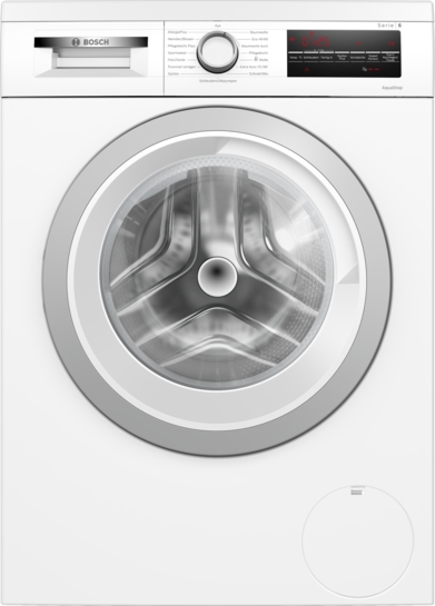 BOSCH Serie 6 Waschmaschine, unterbaufähig – Frontlader 8 kg 1400 U/min. WUU28T40