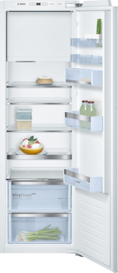 BOSCH Serie 6 Einbau-Kühlschrank mit Gefrierfach 177.5 x 56 cm Flachscharnier KIL82AFF0