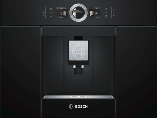 BOSCH Serie 8 Einbau-Kaffeevollautomat Schwarz CTL636EB6