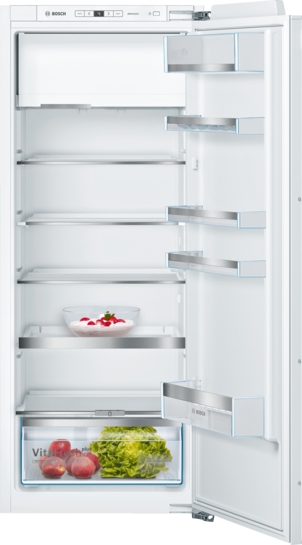 BOSCH Serie 6 Einbau-Kühlschrank mit Gefrierfach 140 x 56 cm Flachscharnier mit Softeinzug KIL52ADE0