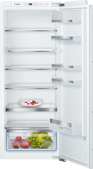 BOSCH Serie 6 Einbau-Kühlschrank 140 x 56 cm Flachscharnier mit Softeinzug KIR51ADE0