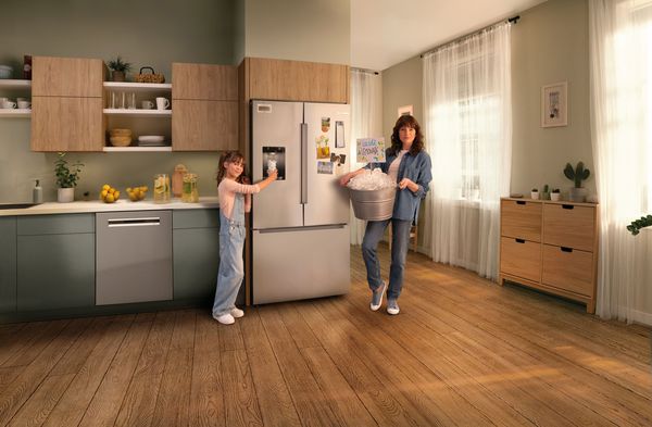 Bosch ice and water with the new FDBM refrigerators