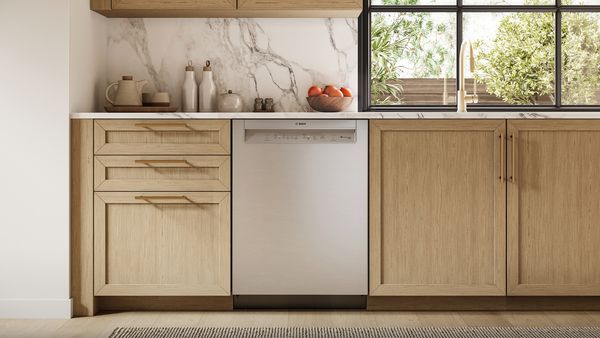 Front  Control dishwasher in kitchen
