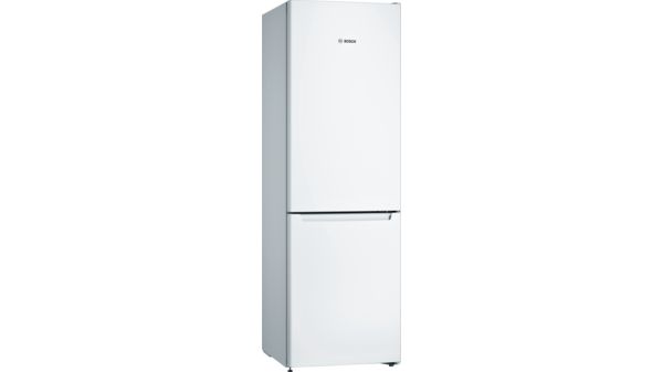 Serie 2 Szabadonálló, alulfagyasztós hűtő-fagyasztó kombináció 186 x 60 cm Fehér KGN36NWEA KGN36NWEA-1