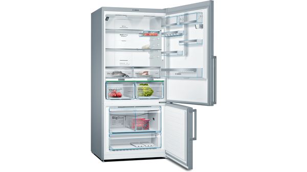 Serie 6 Alttan Donduruculu Buzdolabı 187 x 86 cm Kolay temizlenebilir Inox KGN86HIF0N KGN86HIF0N-2