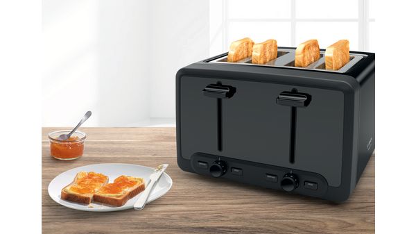 Toaster DesignLine Black TAT4P443GB TAT4P443GB-12
