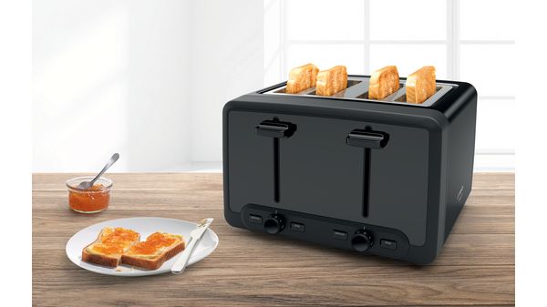 Toaster DesignLine Black TAT4P443GB TAT4P443GB-11