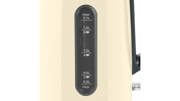 Vattenkokare DesignLine Cremefärgad TWK4P437 TWK4P437-9