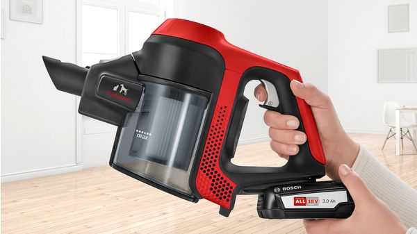 BOSCH BCS61PET Oppladbar støvsuger Bosch Unlimited Series 6 ProAnimal støvsuger BCS61PET