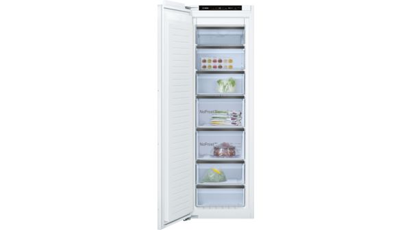 8系列 嵌入式冷凍櫃 177.2 x 55.8 cm 緩衝平鉸鏈 GIN81HDE0D GIN81HDE0D-1