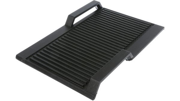 Grill plate ribbed especially for flexInduction or combiZone. 17000324 17000324-3