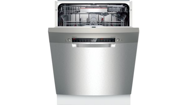 Serie 4 Opvaskemaskine til underbygning 60 cm stål-look SMU4EDI73S SMU4EDI73S-1