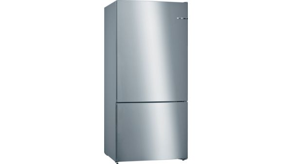 Series 4 Free-standing fridge-freezer with freezer at bottom 186 x 86 cm Inox-easyclean KGN864IFA KGN864IFA-1