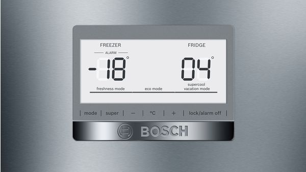 Series 8 free-standing fridge-freezer with freezer at bottom 193 x 70 cm Stainless steel (with anti-fingerprint) KGN56PI30U KGN56PI30U-3