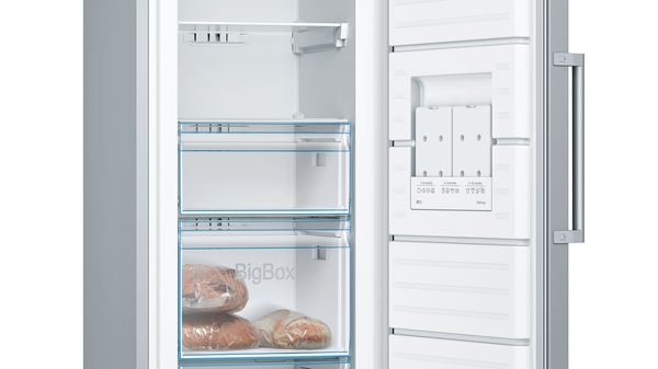 Series 4 Free-standing freezer 176 x 60 cm Stainless steel look GSN33VLEP GSN33VLEP-4