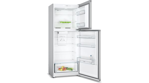Series 4 free-standing fridge-freezer with freezer at top 178 x 70 cm Stainless steel look KDN43VL2N5 KDN43VL2N5-3
