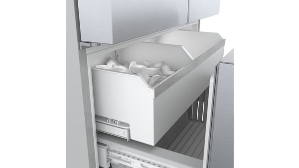 Série 500 Réfrigérateur à portes françaises congélateur en bas 36'' Acier brossé anti-traces B36CD50SNS B36CD50SNS-18