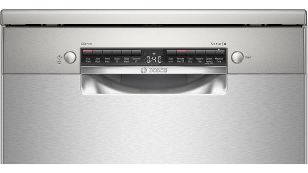Series 4 free-standing dishwasher 60 cm silver inox SMS4HVI01A SMS4HVI01A-5
