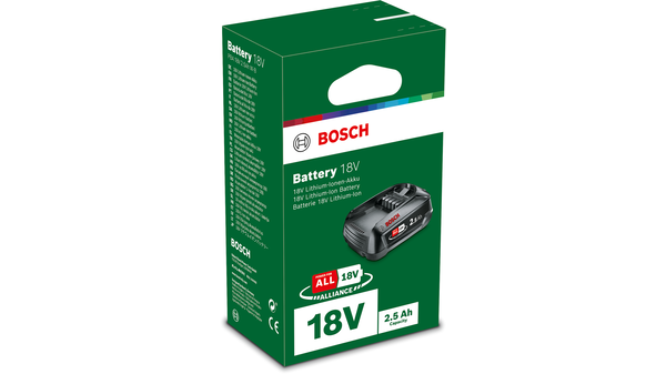 Bosch Grün Zubehör 1600A005B0 Akku-Paket PBA 18V 2.5Ah W-B