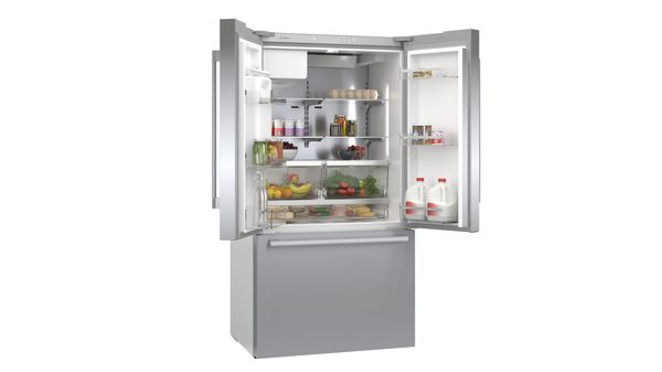500 Series French Door Bottom Mount Refrigerator 36'' Easy clean stainless steel B36CD50SNS B36CD50SNS-10