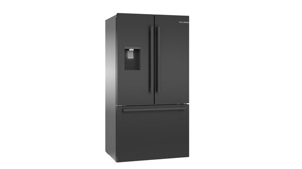 Série 500 Réfrigérateur à portes françaises congélateur en bas 36'' Acier inoxydable noir B36CD50SNB B36CD50SNB-1