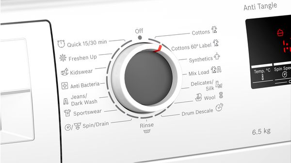 Series 4 washing machine, front loader 6.5 kg 1000 rpm WAJ2016HIN WAJ2016HIN-4