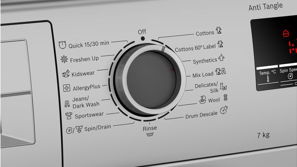 Series 4 washing machine, front loader 7 kg 1200 rpm WAJ24262IN WAJ24262IN-4