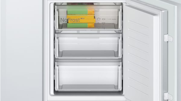 Series 2 Built-in fridge-freezer with freezer at bottom 177.2 x 54.1 cm sliding hinge KIN86NSF0G KIN86NSF0G-5