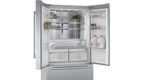 Série 8 Réfrigérateur multi-portes congélateur en bas 183 x 90.5 cm Inox anti trace de doigts KFF96PIEP KFF96PIEP-2