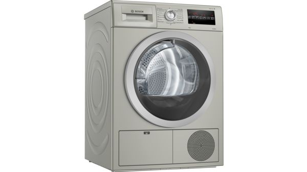 Series 6 condenser tumble dryer 8 kg Silver inox WTG8640SIN WTG8640SIN-1