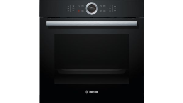 Series 8 Built-in oven with added steam function 60 x 60 cm Black HRG6753B1A HRG6753B1A-1
