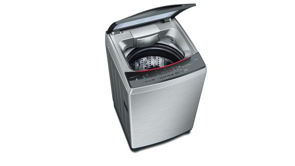 Series 4 washing machine, top loader , Silver inox WOA106X2IN WOA106X2IN-3