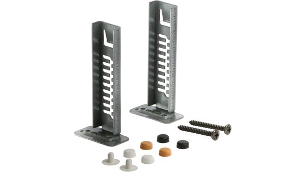 Fixing kit For toe panel (2 handles, 2 screws, caps) Includes white, brown and black caps 00166034 00166034-1