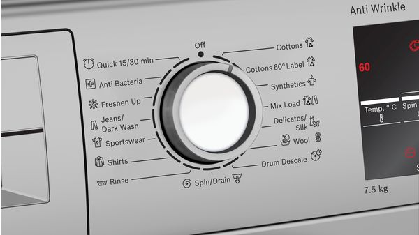 Series 6 washing machine, front loader 7.5 kg 1200 rpm WAJ2446DIN WAJ2446DIN-4