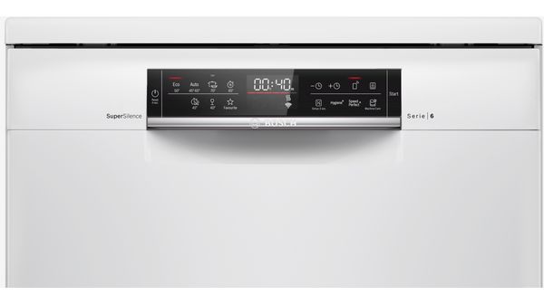 Series 6 Bosch free-standing dishwasher 60 cm White SMS6ZCW37Q SMS6ZCW37Q-4