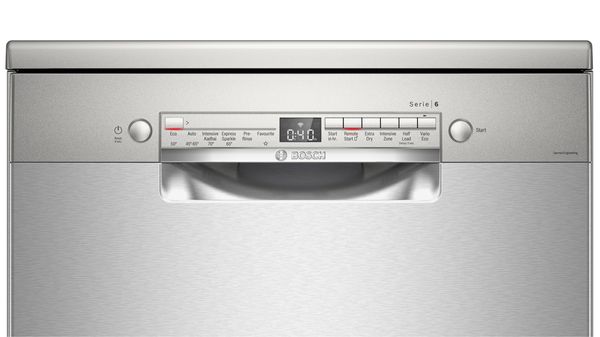 Series 6 free-standing dishwasher 60 cm Inox Easy Clean SMS6ITI01I SMS6ITI01I-5
