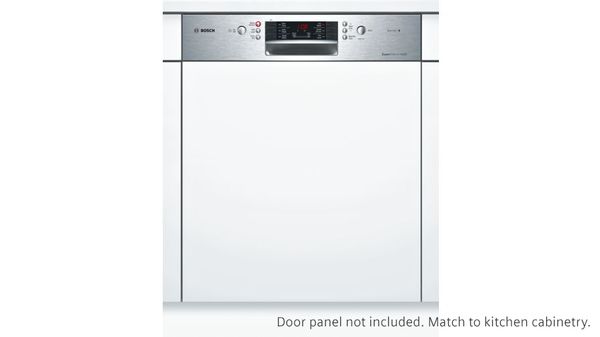 Serie | 4 semi-integrated dishwasher 60 cm Stainless steel SMI46GS01A SMI46GS01A-1
