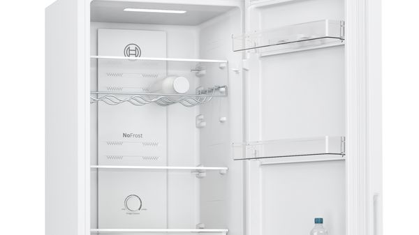 Series 2 Free-standing fridge-freezer with freezer at bottom 182.4 x 55 cm White KGN27NWFAG KGN27NWFAG-2