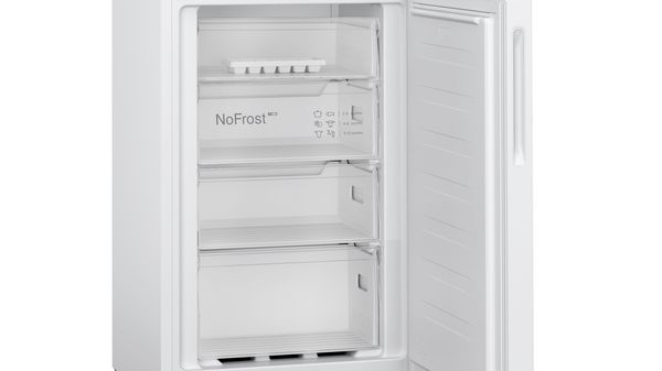 Series 2 Free-standing fridge-freezer with freezer at bottom 182.4 x 55 cm White KGN27NWFAG KGN27NWFAG-3