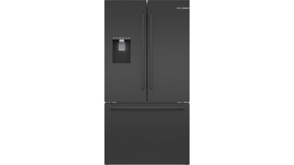 Série 500 Réfrigérateur à portes françaises congélateur en bas 36'' Acier inoxydable facile à nettoyer, Acier inoxydable noir B36FD50SNB B36FD50SNB-3